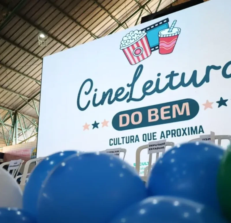 Cine Leitura do Bem estreia em Goiás com sessões gratuitas de cinema e leitura