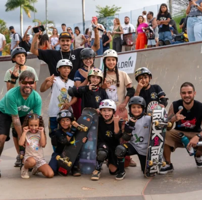 Skate, música e arte ocupam parque em Goiânia e impulsionam cultura urbana na cidade
