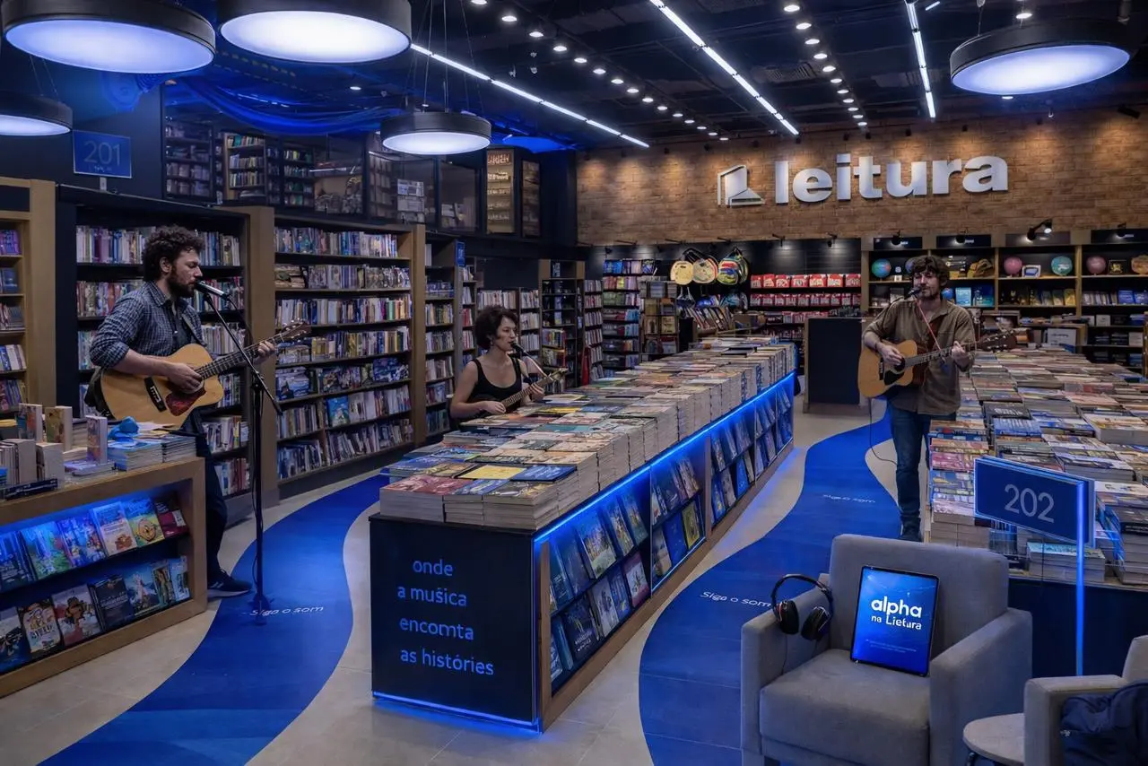 Livraria de Goiânia une leitura e música em projeto inédito