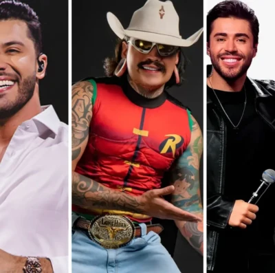 Aniversário de Bruno Peixoto em Goiânia terá shows gratuitos de Murillo Huff, Bruno e Denner, Jiraya Uai e mais