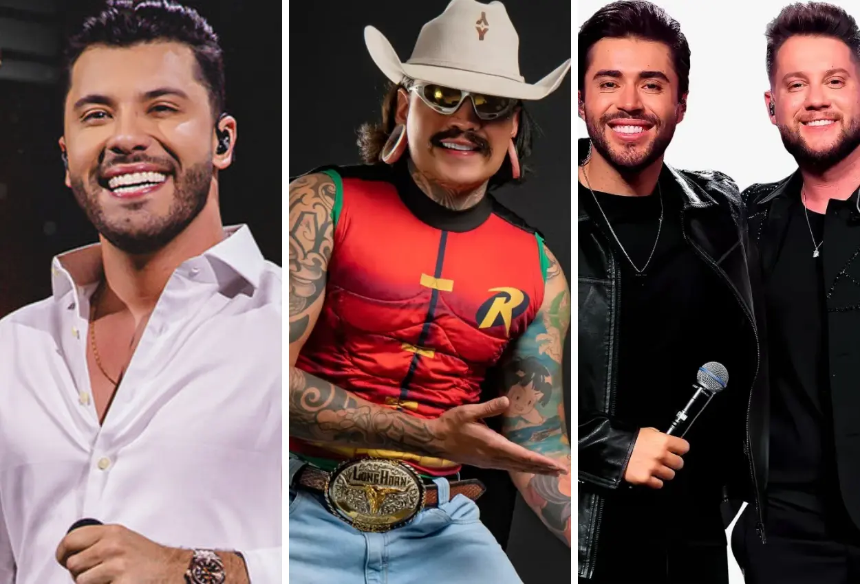 Aniversário de Bruno Peixoto em Goiânia terá shows gratuitos de Murillo Huff, Bruno e Denner, Jiraya Uai e mais