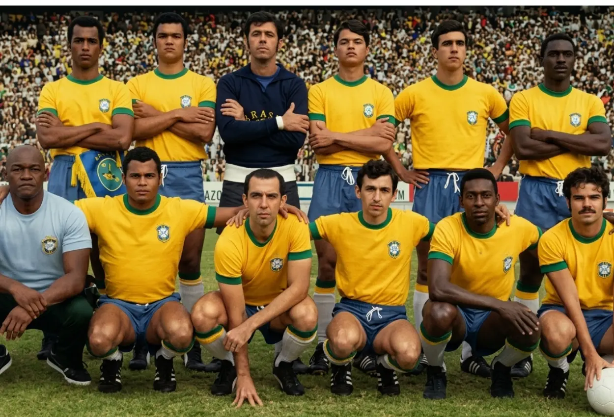 Brasil 70 minissérie da Netflix revive a conquista histórica do Brasil na Copa do Mundo