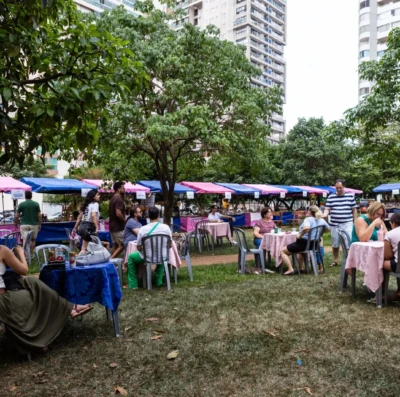 Feira Criativa do Instituto Unimed Goiânia celebra Dia das Mães com saúde, gastronomia e cultura em Goiânia