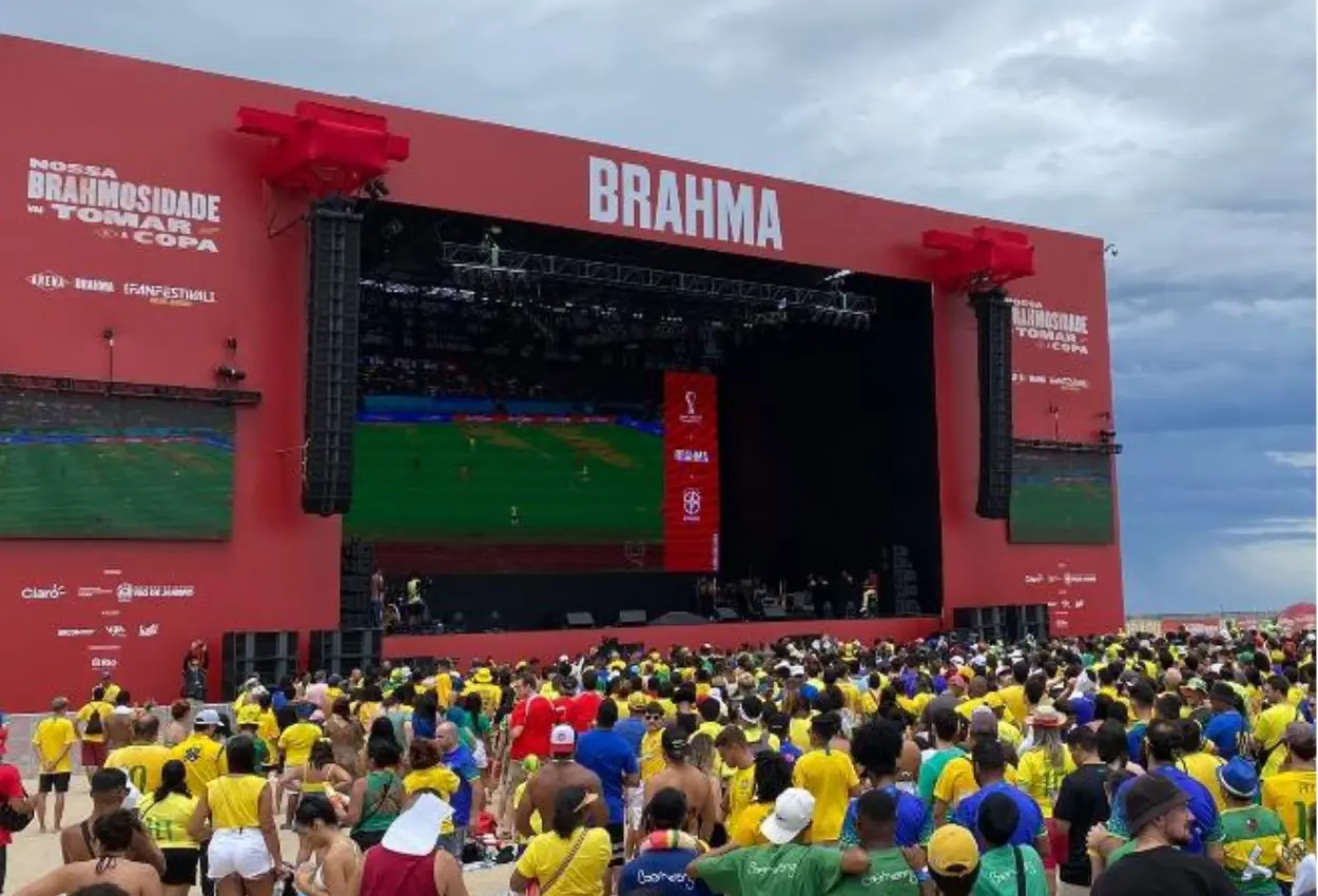 Goiânia terá Arena Nº1 da Copa 2026 com shows e transmissão dos jogos do Brasil