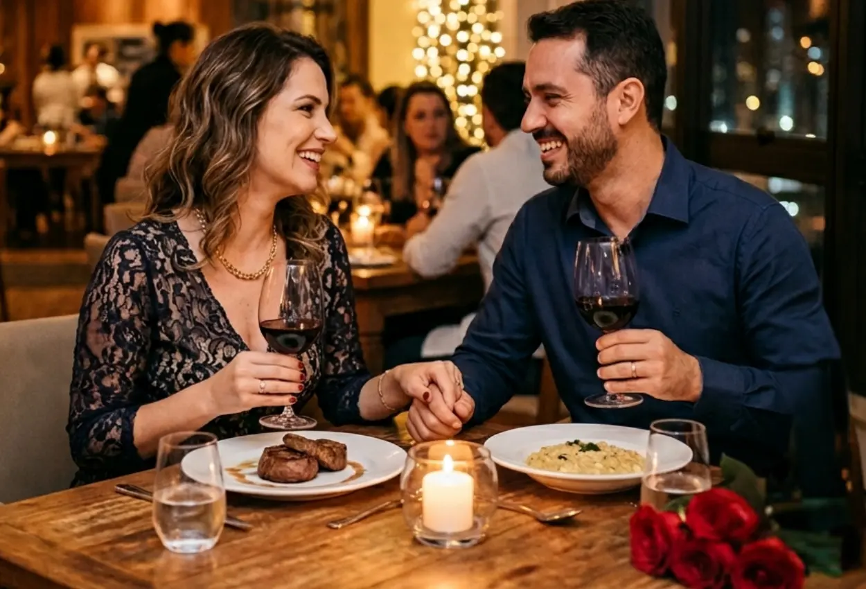 10 restaurantes românticos em Goiânia para celebrar o Dia dos Namorados