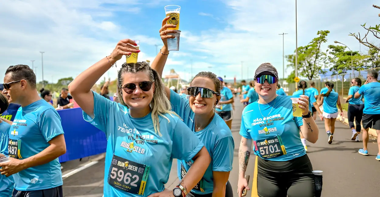 Corrida com cerveja Run Beer Brasil chega a Aparecida de Goiânia com proposta diferente