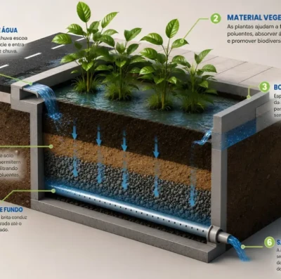Goiânia prepara primeiro jardim de chuva e prevê 100 unidades em projeto ambiental