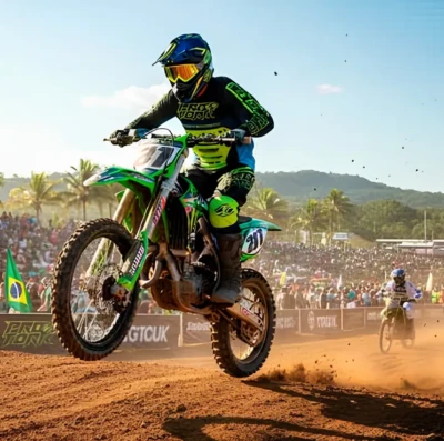 Goiânia recebe etapa do Campeonato Brasileiro de Motocross com pilotos de 22 países