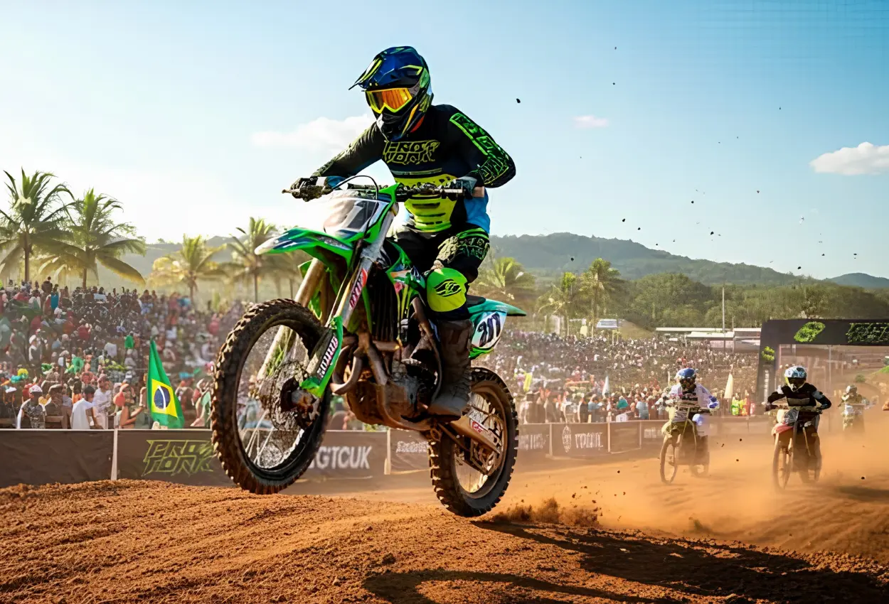 Goiânia recebe etapa do Campeonato Brasileiro de Motocross com pilotos de 22 países