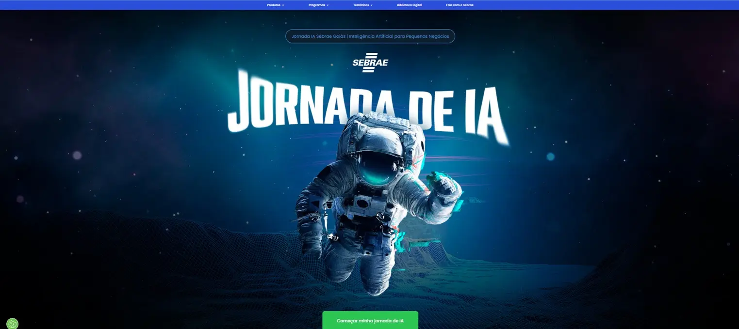 Jornada de IA do Sebrae leva inteligência artificial para pequenos negócios em Goiás