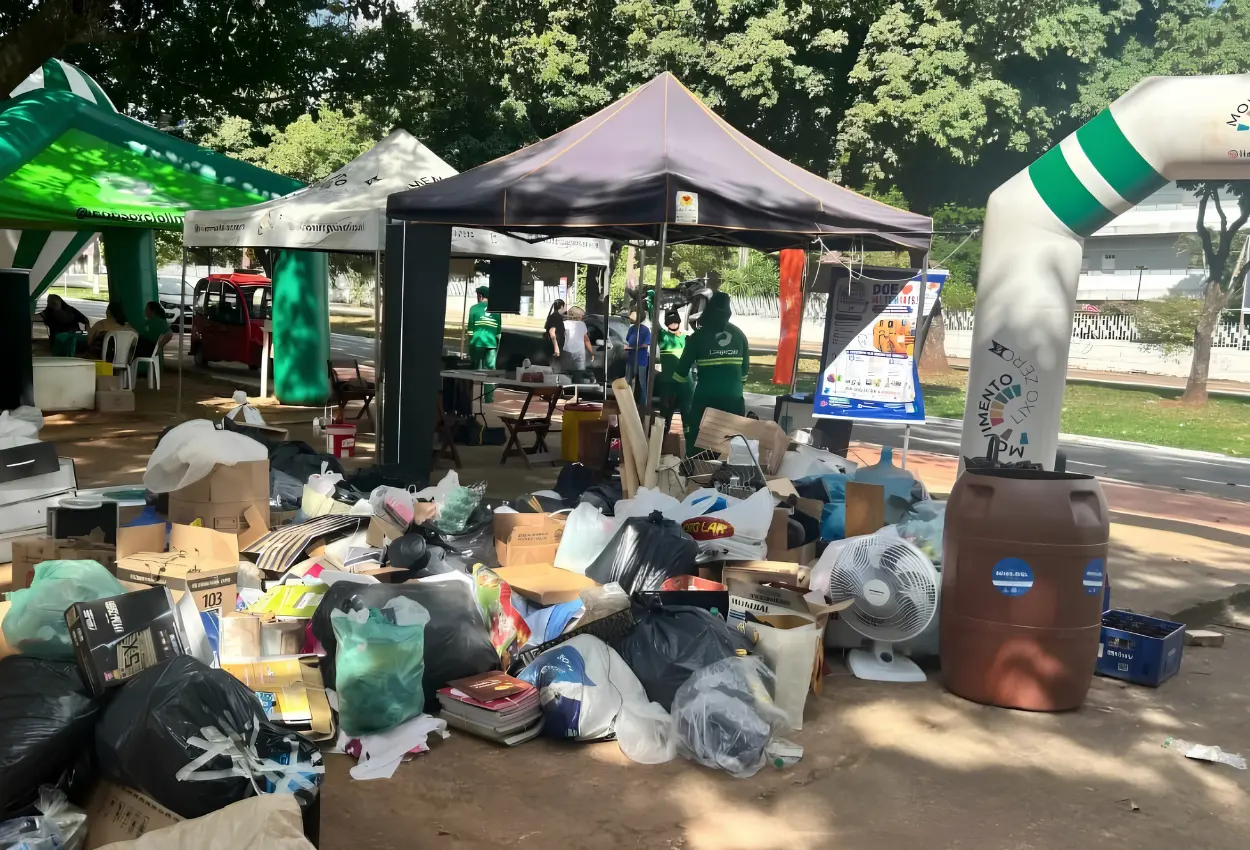 Jornada Lixo Zero em Goiânia promove coleta de recicláveis, drive-thru e atividades ambientais
