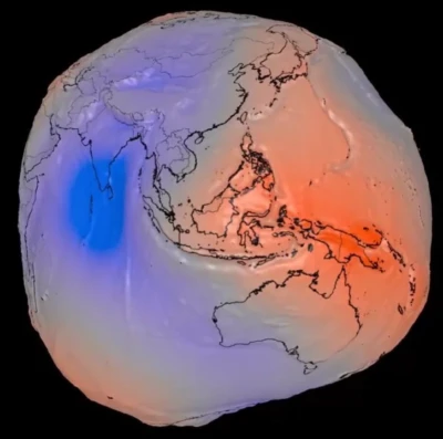 Nasa revela forma real da Terra e resultado surpreende internautas