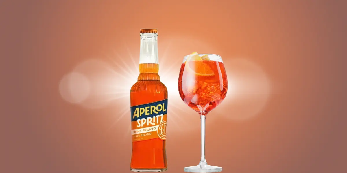 Aperol Spritz Drink Pronto chega ao Brasil em garrafa de 275 ml
