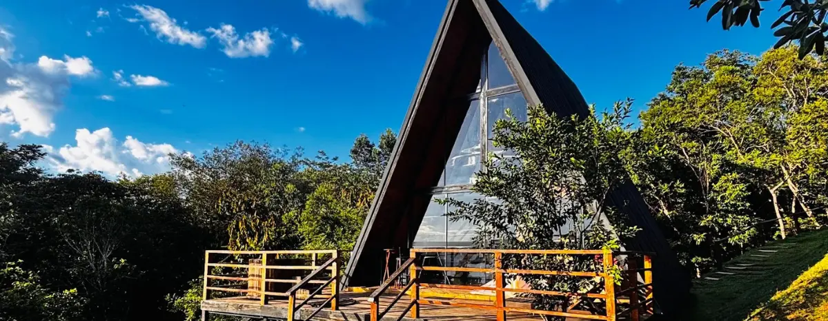 cabanas românticas em Goiás