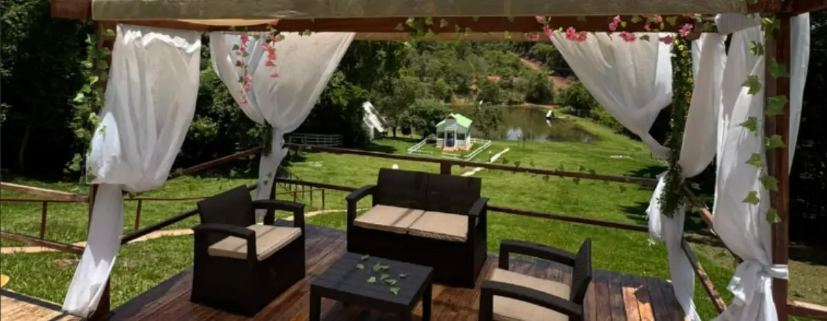 cabanas românticas em Goiás