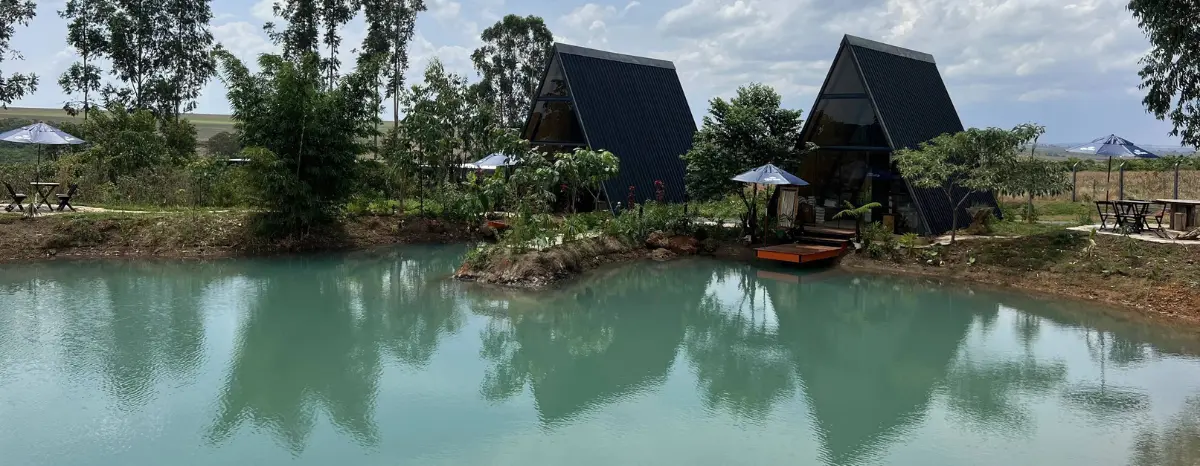 cabanas românticas em Goiás