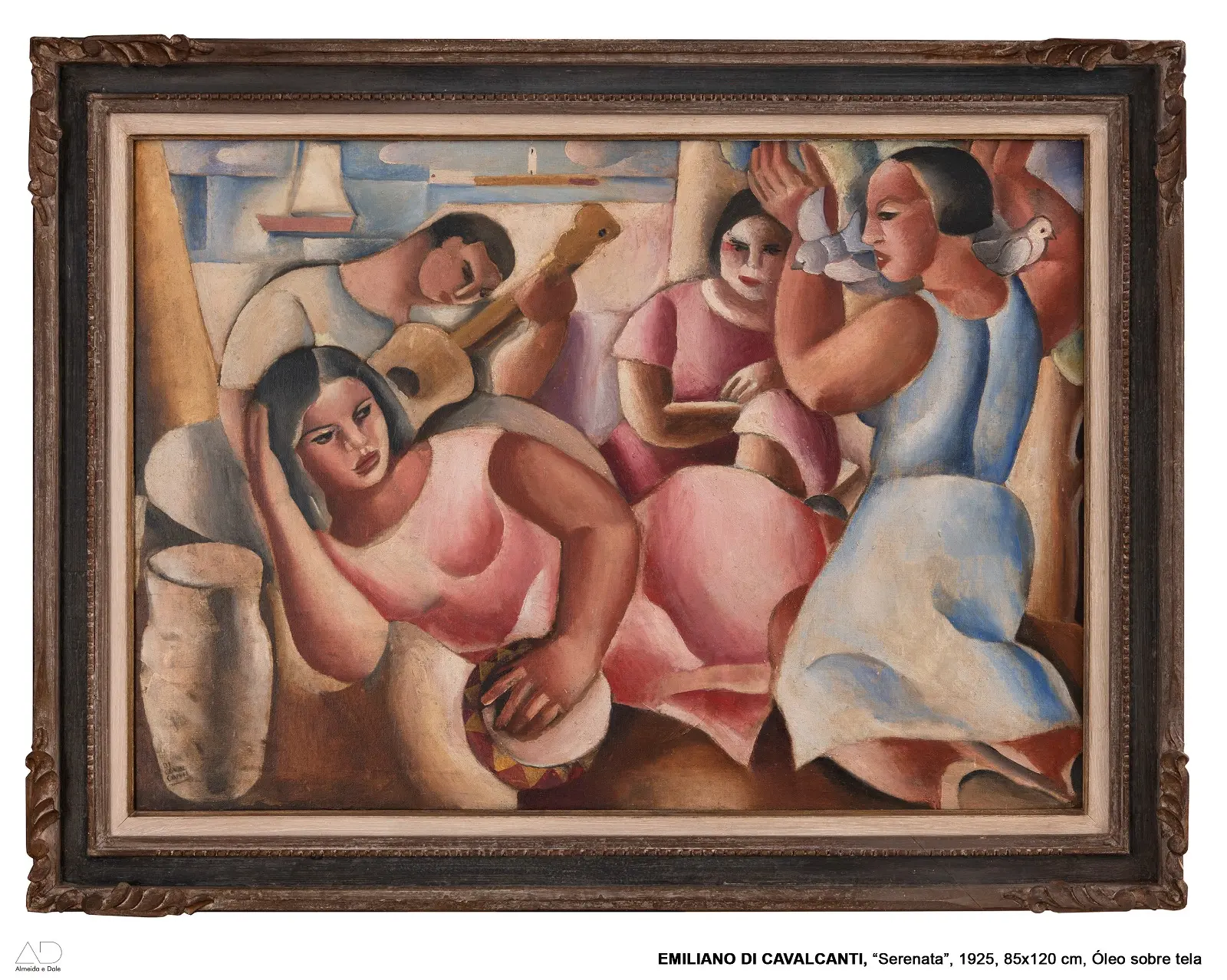 Exposição em Goiânia terá obras de Di Cavalcanti e Walter Pimentel