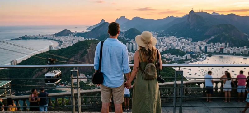 Gastos de turistas internacionais no Brasil chegam a US$ 6,5 bilhões em 2026
