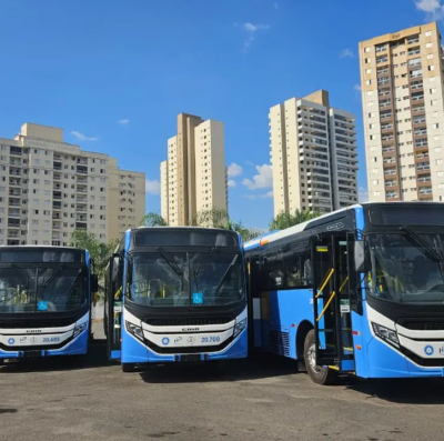Goiânia recebe 19 novos ônibus para linhas da Região Metropolitana