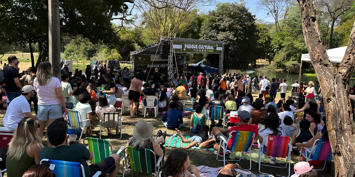 Parque Cultural terá shows e atividades gratuitas no Jardim Botânico de Goiânia