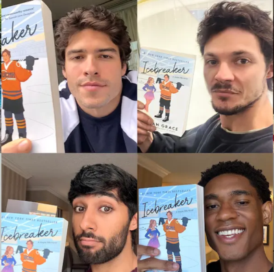 Quebrando o Gelo ganha elenco para adaptação do romance de Hannah Grace