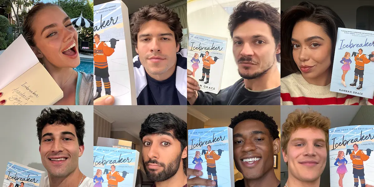 Quebrando o Gelo ganha elenco para adaptação do romance de Hannah Grace