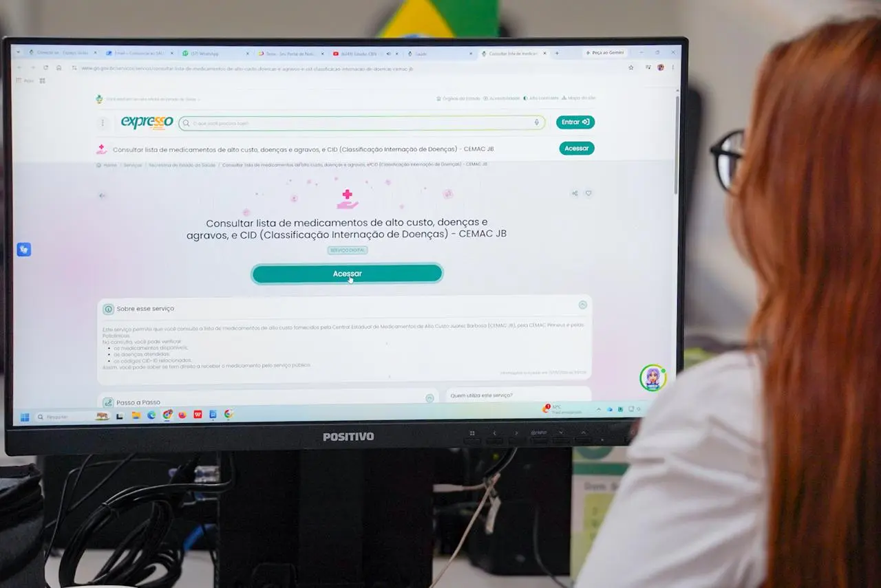 Saúde de Goiás libera serviços online para consultar prontuário, receitas e fila do SUS