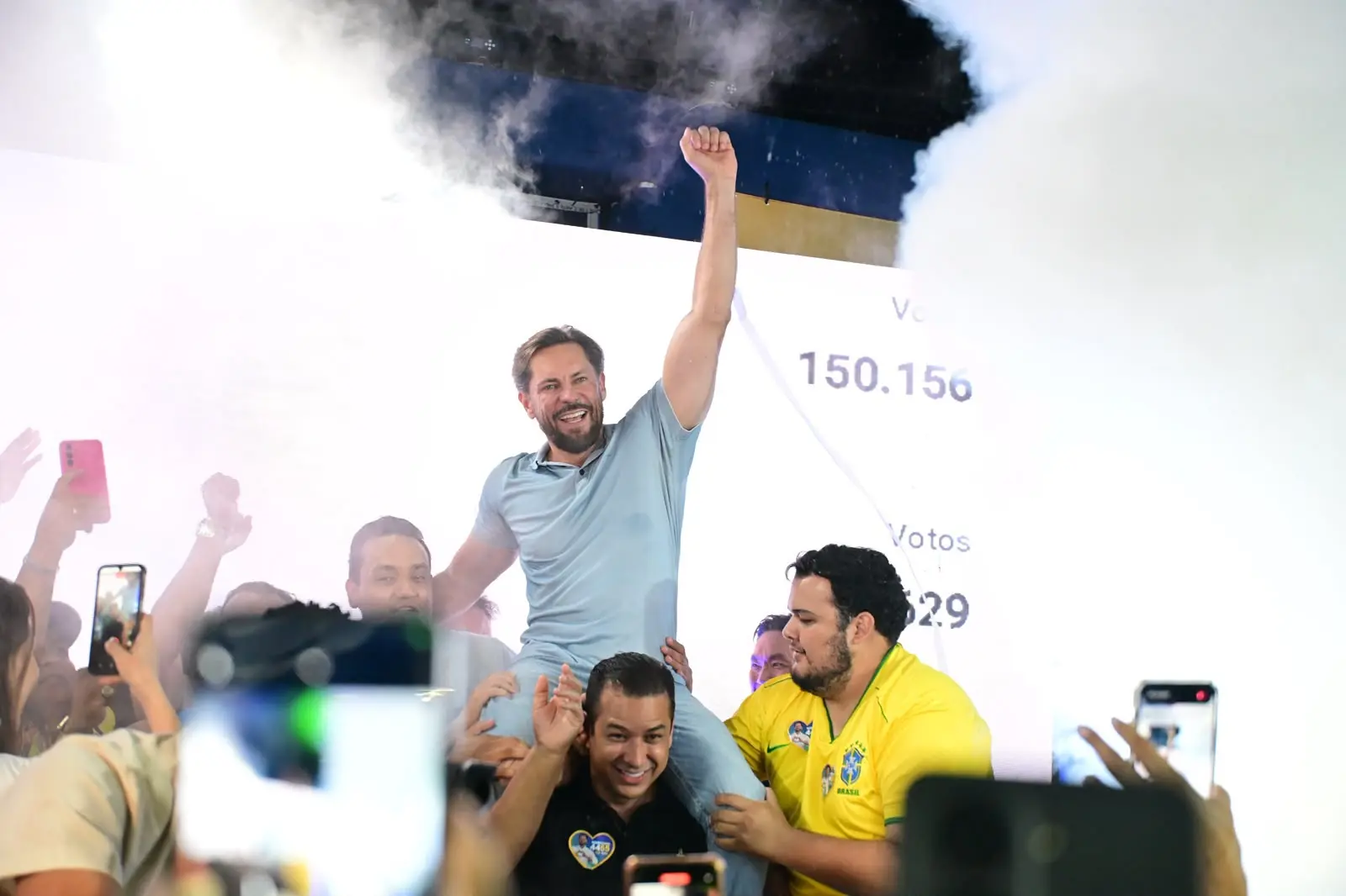 Bruno Peixoto tem maior votação do União Brasil para deputado federal no país