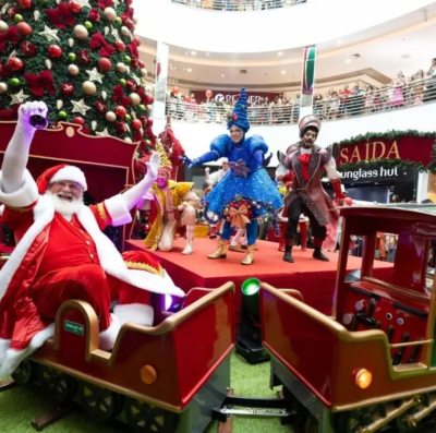 chegada do Papai Noel