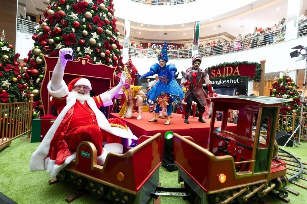 Papai Noel chega a Goiânia em novembro com festas, shows e atrações; veja onde encontrá-lo