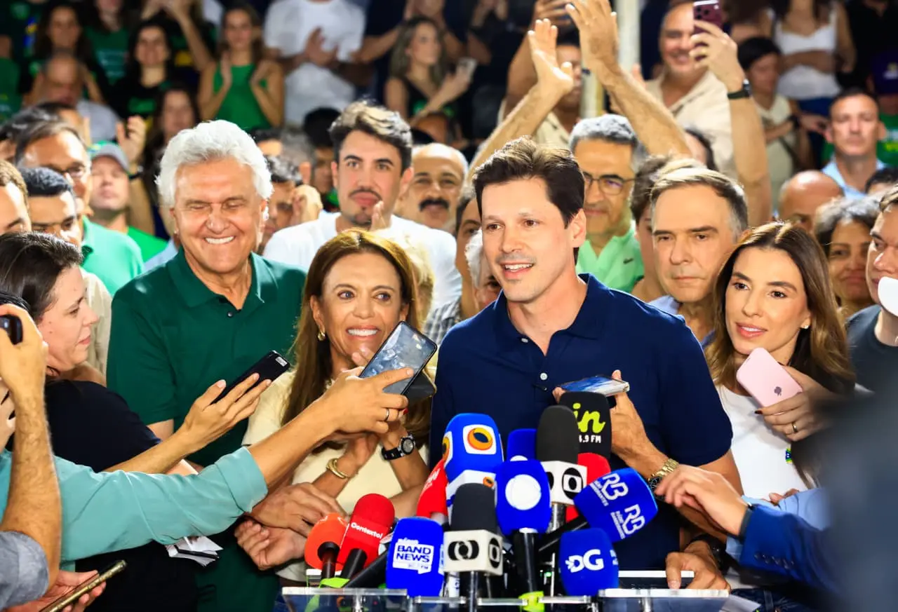 Daniel Vilela é reeleito governador de Goiás 59,17% dos votos