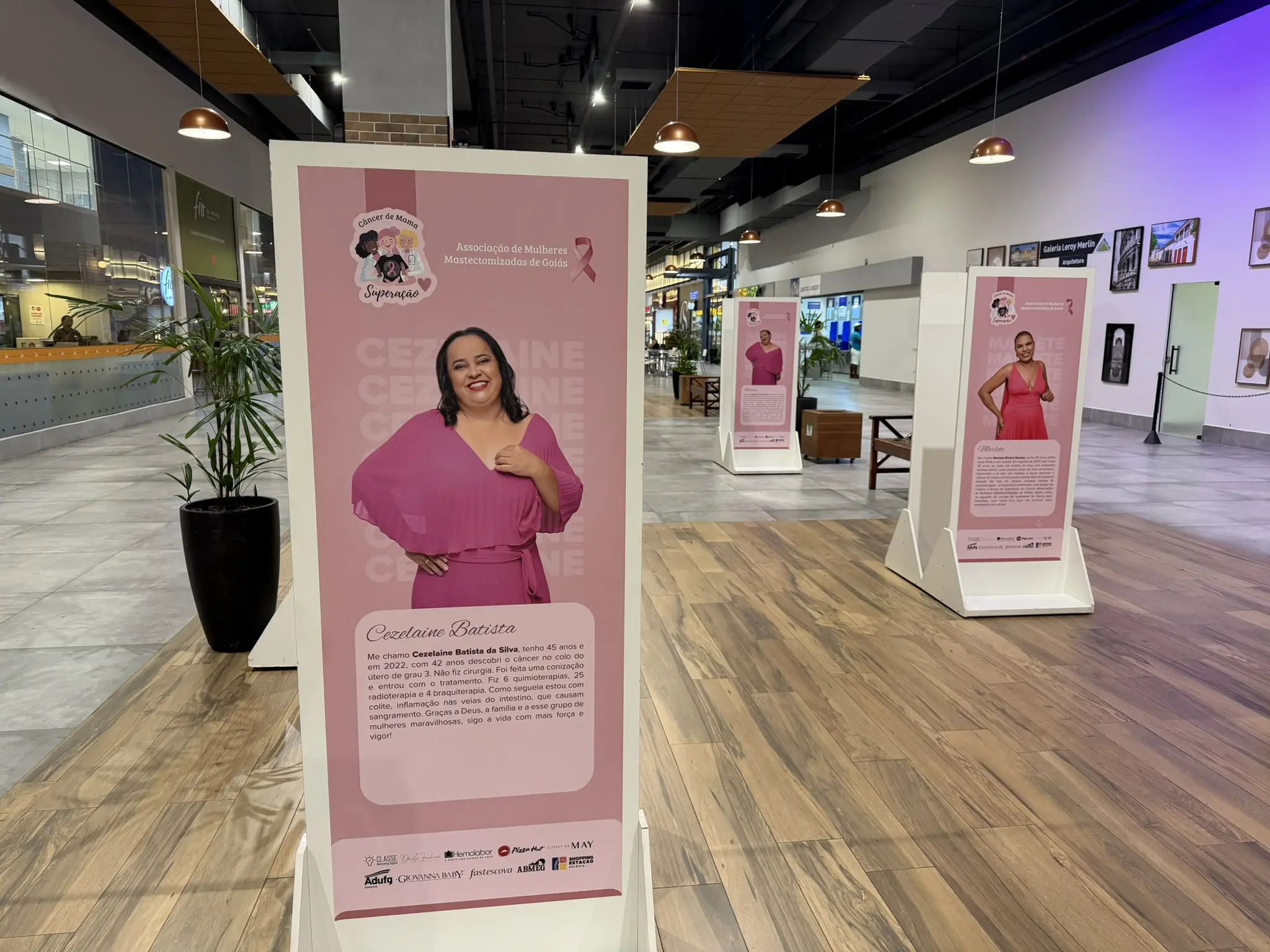 Exposição em Goiânia reúne histórias de 20 mulheres que superaram o câncer de mama