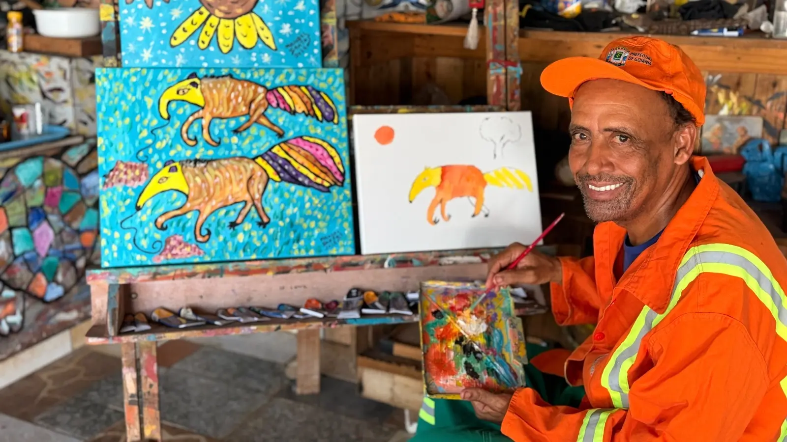 Gari de Goiânia transforma paisagens do Cerrado em obras de arte: diretamente para a Bienal de São Paulo