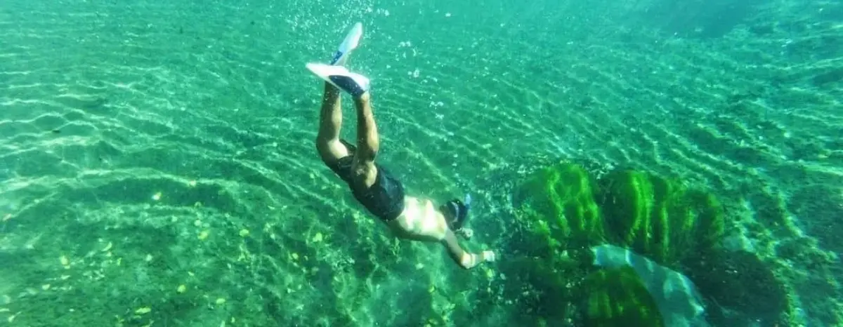 Lago Azul em Vila Propício