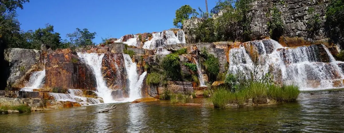 piscinas naturais em Goiás