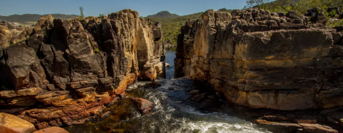 piscinas naturais em Goiás