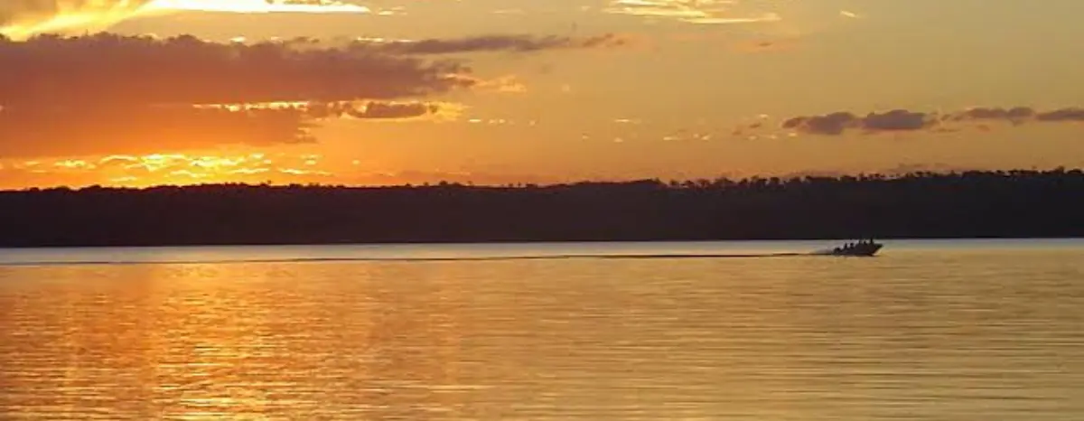 pôr do sol em Goiás