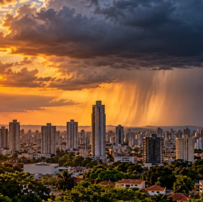 Previsão do tempo em Goiás semana terá calor intenso e risco de tempestades
