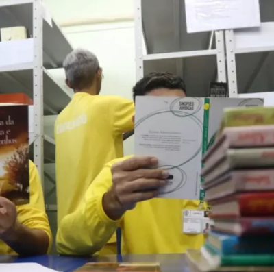 Projeto Entrelinhas remição pela leitura pode reduzir pena de 70 presos em Aparecida de Goiânia