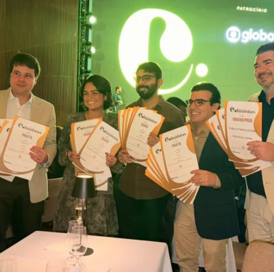 ZF Comunicação conquista título de Agência do Ano no Prêmio Colunistas, Grand Prix